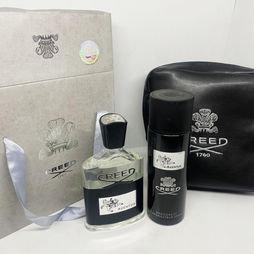 Creed Aventus Set Regalo – Profumo + Deodorante + Pochette - Narah profumi