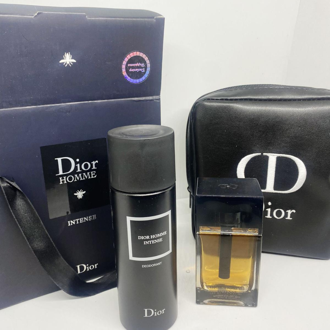 Dior Homme Intense Set Regalo – Profumo + Deodorante + Pochette - Narah profumi