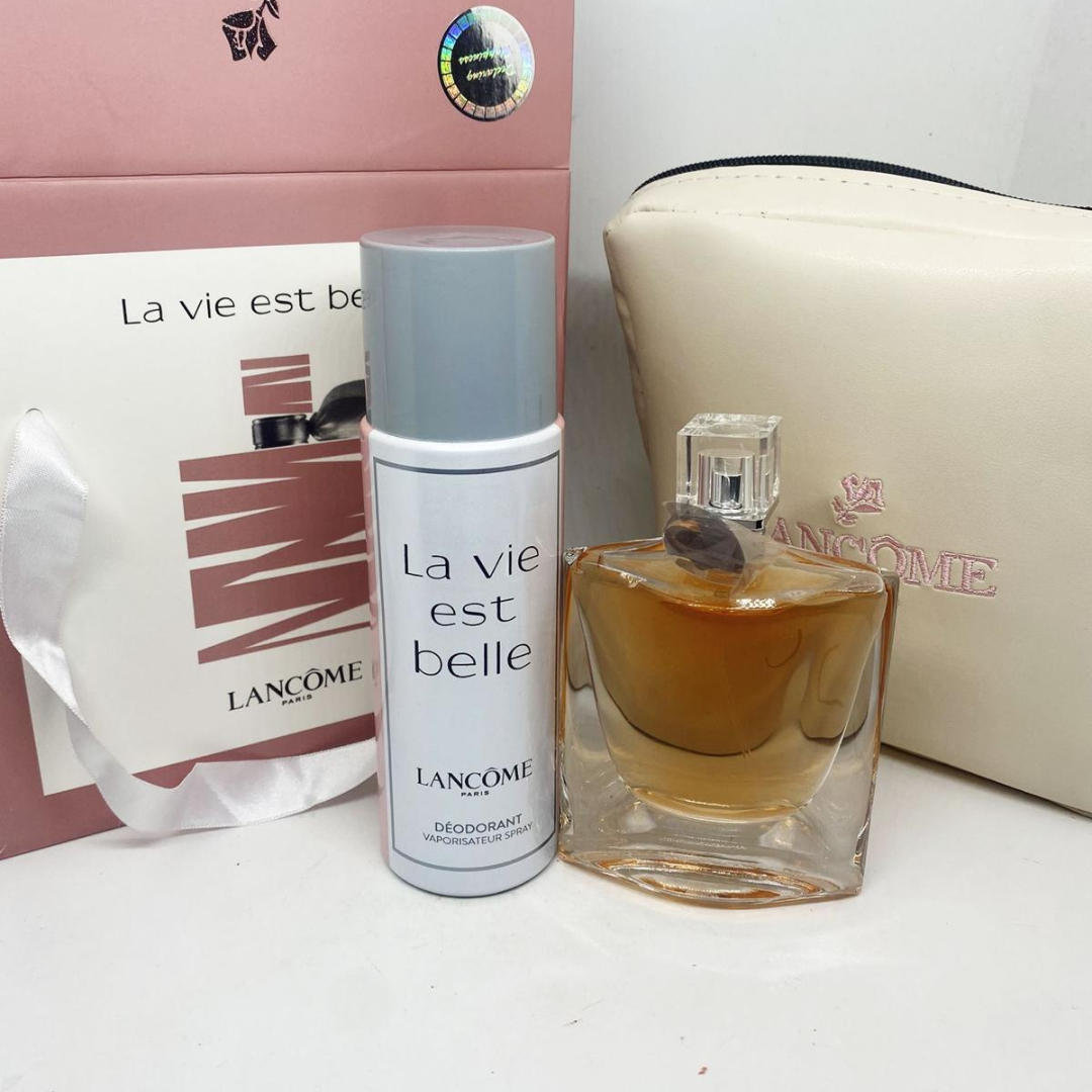 La Vie Est Belle di Lancôme Set Regalo – Profumo + Deodorante + Pochette - AntheaProfumi