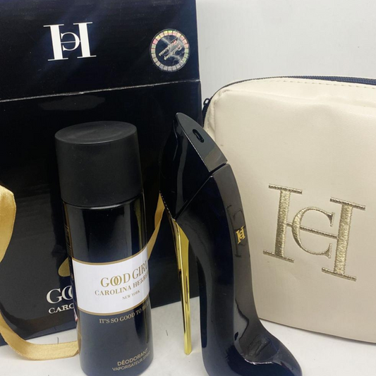 Good Girl di Carolina Herrera Set Regalo – Profumo + Deodorante + Pochette - AntheaProfumi