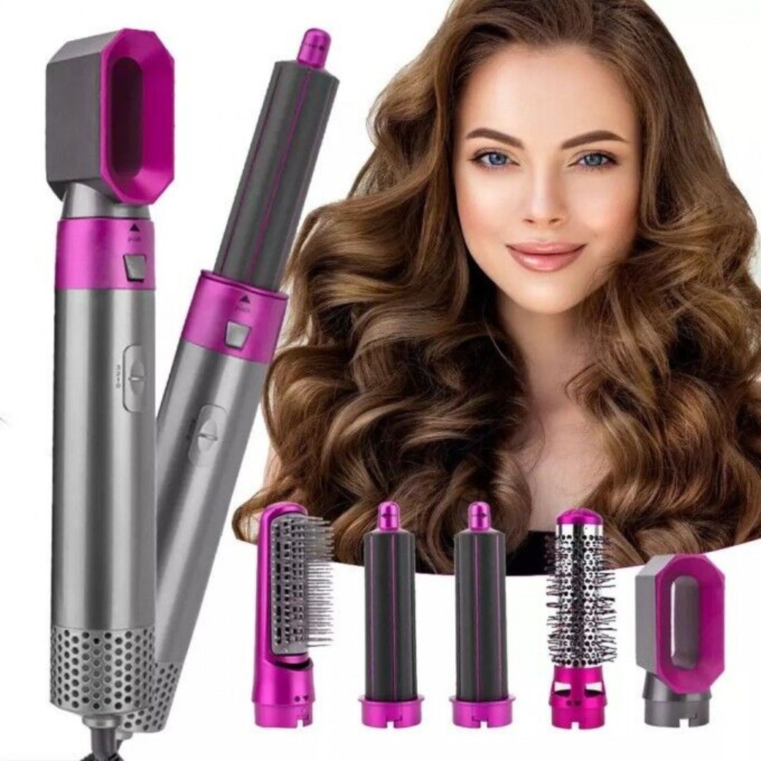 Styler per Capelli Multifunzione 5 in 1 - Per Onde, Ricci, Liscio e Asciugatura - AntheaProfumi
